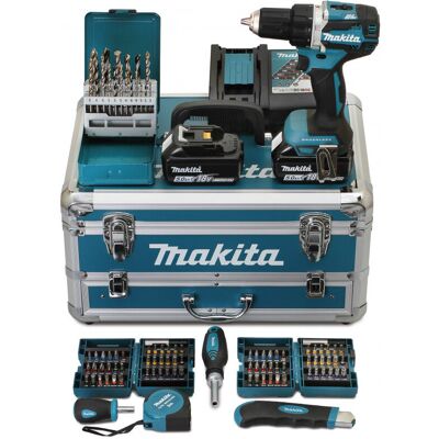 Makita DDF484RTX6 Trapano Senza Spazzole 54Nm - Uso Pesante Makita DDF484RTX6 Trapano Senza Spazzole 54Nm - Uso Pesante