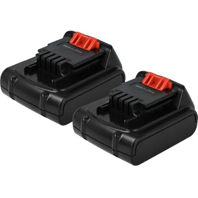 vhbw Batteria Black & Decker 14.4V - 1500mAh, 2x Li-Ion vhbw Batteria Black & Decker 14.4V - 1500mAh, 2x Li-Ion