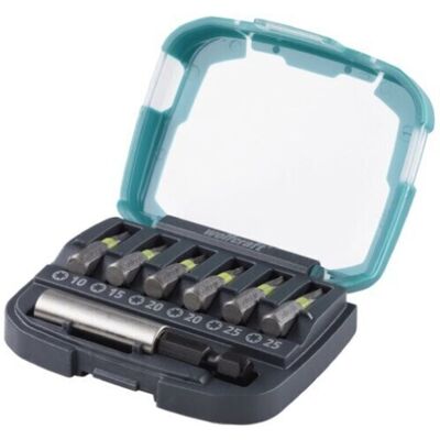 Wolfcraft Set 7 Pezzi, 6 Inserti Tx 10, 15, 20, 20, 25, 25, 1 Adatt Wolfcraft Set 7 Pezzi, 6 Inserti Tx 10, 15, 20, 20, 25, 25, 1 Adatt