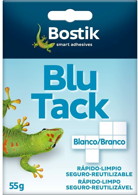 Bostik - sa – blister stucco adesivo bianco blu-tack