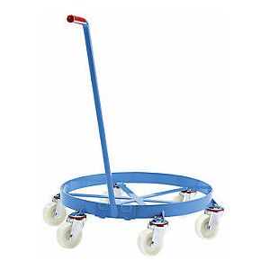 EUROKRAFT Pro Carrellino Per Fusti Telaio Mobile Aperto - EUROKRAFT Pro Carrellino Per Fusti Telaio Mobile Aperto -