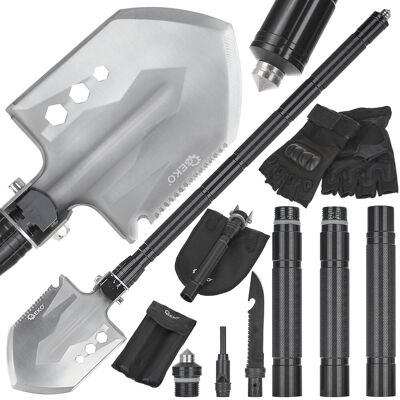 IMPORT Pala Pieghevole Tattica Multiuso Serie Sopravvivenza Nera (20) IMPORT Pala Pieghevole Tattica Multiuso Serie Sopravvivenza Nera (20)