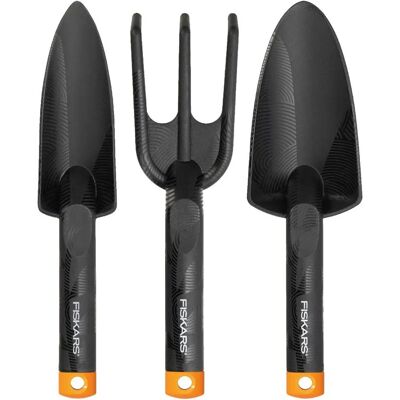 Fiskars Attrezzo Da Giardino Solid Gardening Set Leggero Acciaio Fiskars Attrezzo Da Giardino Solid Gardening Set Leggero Acciaio