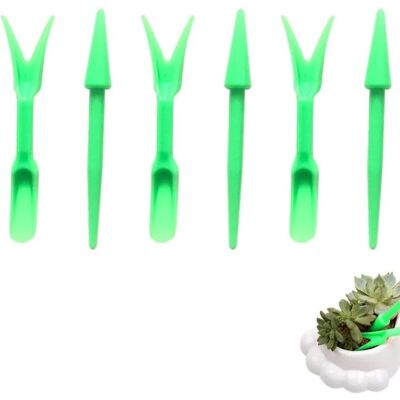 LABLANC Set Di 3 Attrezzi Manuali Per Piantare In Giardino, Set Di Attrezzi Da Giardinaggio Portatili, Composto Da Paletto E Forchetta, E Pala Per Il Trapianto LABLANC Set Di 3 Attrezzi Manuali Per Piantare In Giardino, Set Di Attrezzi Da Giardinaggio Portatili, Composto Da Paletto E Forchetta, E Pala Per Il Trapianto