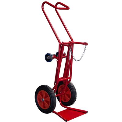 DIABLE-MANUTENTION Carrello Portabottiglie Inclinabile - 1 Bottiglia Grande B20 / B40 / B50 / B84 - Ruote In Gomma - 810007962 DIABLE-MANUTENTION Carrello Portabottiglie Inclinabile - 1 Bottiglia Grande B20 / B40 / B50 / B84 - Ruote In Gomma - 810007962