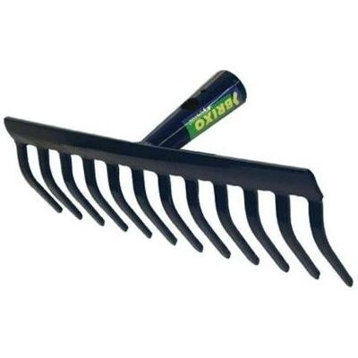 Rastrello in acciaio BRIXO 18 Denti - Attrezzo da giardino Rastrello in acciaio BRIXO 18 Denti - Attrezzo da giardino
