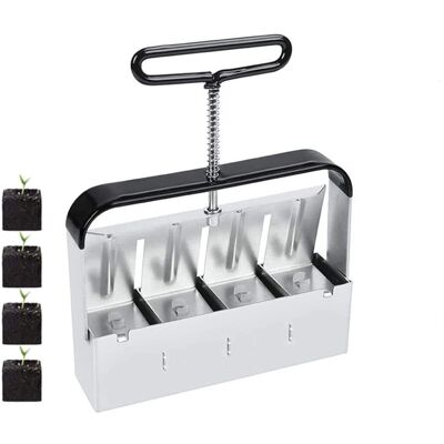 OEM Bloccante Manuale Per Terreno - Attrezzo Da Giardinaggio, Bloccante Per Terreno - 5,1 Cm - Blocca Il Terreno - Con Impugnatura Antiscivolo, Bloccante Per Terreno Per Piantine, Comodo Per Piantare, Tra OEM Bloccante Manuale Per Terreno - Attrezzo Da Giardinaggio, Bloccante Per Terreno - 5,1 Cm - Blocca Il Terreno - Con Impugnatura Antiscivolo, Bloccante Per Terreno Per Piantine, Comodo Per Piantare, Tra