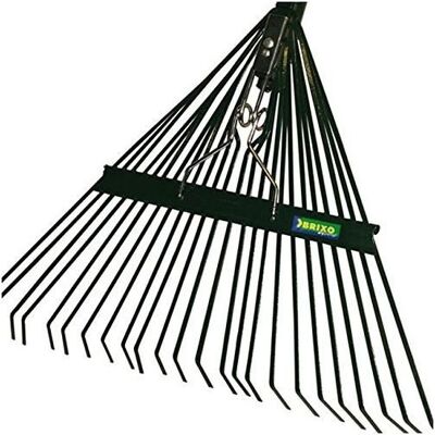 BRIXO - 24-denti - Verde - Rastrello da giardino BRIXO - 24-denti - Verde - Rastrello da giardino