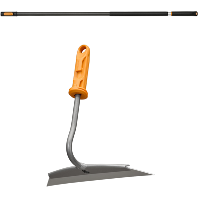 OEM Zappa Da Giardino Fiskars Oneclick Con Testa Da 19 Cm E Manico Da 119-174 Cm. OEM Zappa Da Giardino Fiskars Oneclick Con Testa Da 19 Cm E Manico Da 119-174 Cm.