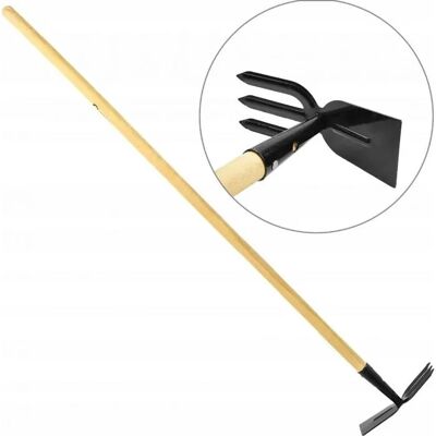 IMPORT Attrezzo Da Giardino Geko Dual Purpose Hoe Design Ergonomico Resistente Alla Corrosione IMPORT Attrezzo Da Giardino Geko Dual Purpose Hoe Design Ergonomico Resistente Alla Corrosione