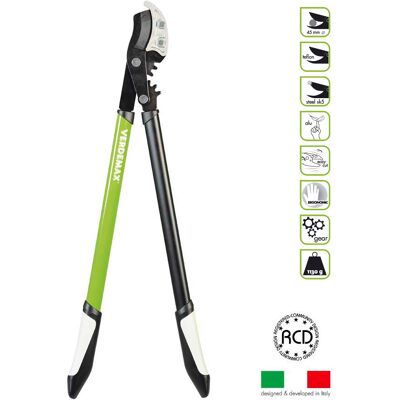 VERDEMAX Tronca Rami Ingranaggi A Battente Cm 75 VERDEMAX Tronca Rami Ingranaggi A Battente Cm 75