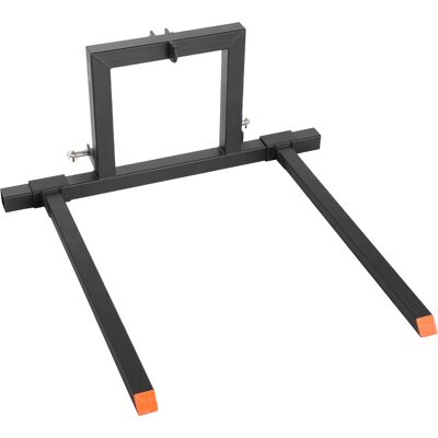 VEVOR Forche Per Transpallet Con Attacco A 3 Punti Da 680 Kg, Lunghezza Totale 128 Cm, Larghezza Forca Regolabile Da 73,5 A 117 Cm, Attacchi A Sgancio Rapido Per Trattori Di Categoria 1 VEVOR Forche Per Transpallet Con Attacco A 3 Punti Da 680 Kg, Lunghezza Totale 128 Cm, Larghezza Forca Regolabile Da 73,5 A 117 Cm, Attacchi A Sgancio Rapido Per Trattori Di Categoria 1
