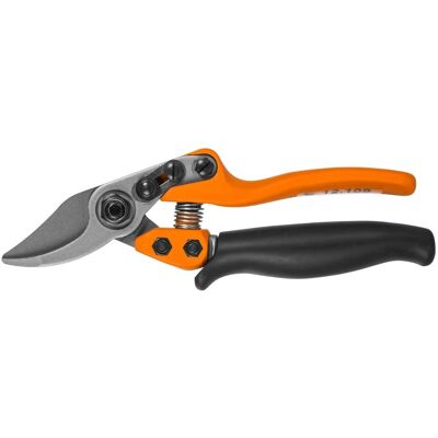 Forbice Löwe 12 Stocker - Lame in acciaio, taglio 20mm, manico arancione Forbice Löwe 12 Stocker - Lame in acciaio, taglio 20mm, manico arancione