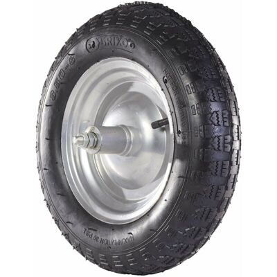 BRIXO Ruota Pneumatico 350x80 Con Cuscinetti Per Carriole BRIXO Ruota Pneumatico 350x80 Con Cuscinetti Per Carriole