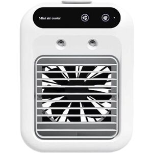 XISRENS Condizionatore D'Aria Portatile 3 In 1, Mini Raffrescatore E Umidificatore Con 2 Velocità, Ricaricabile E Silenzioso, Ideale Per Ufficio, Camera Da Letto, Studio, Auto E Piccoli Ambienti (bianco) XISRENS Condizionatore D'Aria Portatile 3 In 1, Mini Raffrescatore E Umidificatore Con 2 Velocità, Ricaricabile E Silenzioso, Ideale Per Ufficio, Camera Da Letto, Studio, Auto E Piccoli Ambienti (bianco)