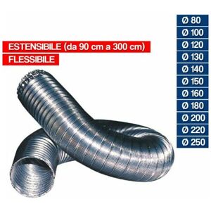 EAC Tubo Flessibile Allumin. 80x3 EAC Tubo Flessibile Allumin. 80x3