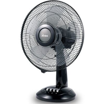 Ardes Ar5s31 Ventilatore Da Tavolo 30 Cm Nero - Ardes Ar5s31 Ventilatore Da Tavolo 30 Cm Nero -