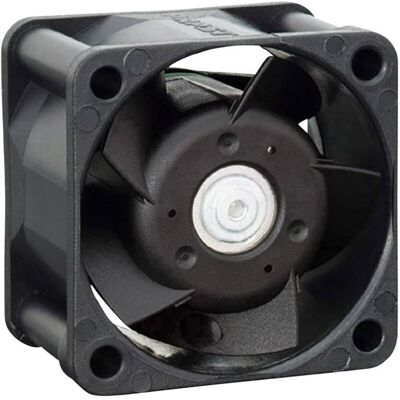 Ventilatore assiale EBM Papst 412J/2HH - 12 V/DC - 24 m³/h - 40x40x25 mm - Ventilatore assiale Ventilatore assiale EBM Papst 412J/2HH - 12 V/DC - 24 m³/h - 40x40x25 mm - Ventilatore assiale