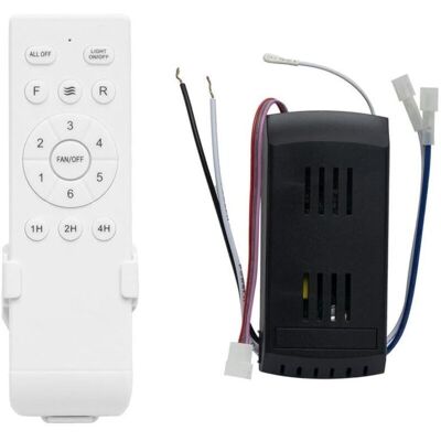 OEM Kit Telecomando Per Ventilatore Dc Hyate Y Datoo Bianco, Con Interruttore Touch On-off, Montaggio A Parete, 1 Unità, In Policarbonato OEM Kit Telecomando Per Ventilatore Dc Hyate Y Datoo Bianco, Con Interruttore Touch On-off, Montaggio A Parete, 1 Unità, In Policarbonato