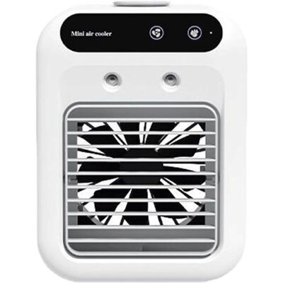 XISRENS Condizionatore D'Aria Portatile 3 In 1, Mini Raffrescatore E Umidificatore Con 2 Velocità, Ricaricabile E Silenzioso, Ideale Per Ufficio, Camera Da Letto, Studio, Auto E Piccoli Ambienti (bianco) XISRENS Condizionatore D'Aria Portatile 3 In 1, Mini Raffrescatore E Umidificatore Con 2 Velocità, Ricaricabile E Silenzioso, Ideale Per Ufficio, Camera Da Letto, Studio, Auto E Piccoli Ambienti (bianco)
