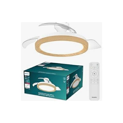 Philips Ventilatore Da Soffitto "bliss" Legno Philips Ventilatore Da Soffitto "bliss" Legno
