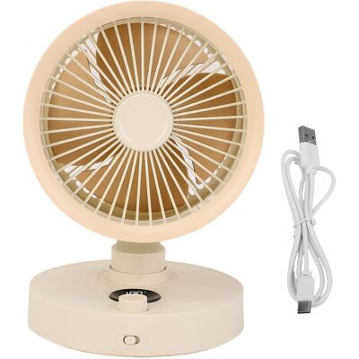 OEM Ventilatore Da Tavolo Silenzioso Con Display A Led, Oscillazione Automatica, 100 Velocità, Ricaricabile Tramite Usb. OEM Ventilatore Da Tavolo Silenzioso Con Display A Led, Oscillazione Automatica, 100 Velocità, Ricaricabile Tramite Usb.