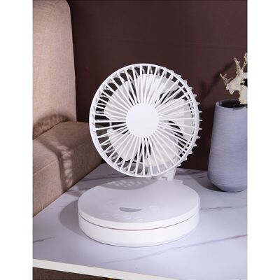 OEM Mini Ventilatore Da Scrivania Ricaricabile Tramite Usb Crezuo Con Batteria Da 1200 Mah E Luce Notturna.-crezuo OEM Mini Ventilatore Da Scrivania Ricaricabile Tramite Usb Crezuo Con Batteria Da 1200 Mah E Luce Notturna.-crezuo