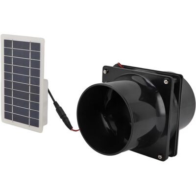 OEM Ventilatore Di Scarico Solare Da 10w 12v Per Tubo Rotondo, Kit Di Ventilazione Con Pannello Solare In Abs Per Cuccia, Pollaio, Camper O Serra. OEM Ventilatore Di Scarico Solare Da 10w 12v Per Tubo Rotondo, Kit Di Ventilazione Con Pannello Solare In Abs Per Cuccia, Pollaio, Camper O Serra.