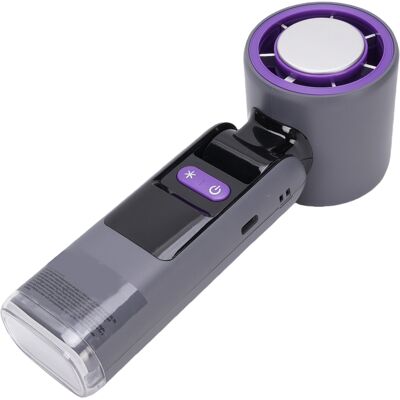 OEM Ventilatore Portatile Ricaricabile Con Display Digitale A Led, 100 Velocità, Pieghevole E Dotato Di Luce Led, Ideale Per Viaggi E Attività All'aperto (grigio). OEM Ventilatore Portatile Ricaricabile Con Display Digitale A Led, 100 Velocità, Pieghevole E Dotato Di Luce Led, Ideale Per Viaggi E Attività All'aperto (grigio).