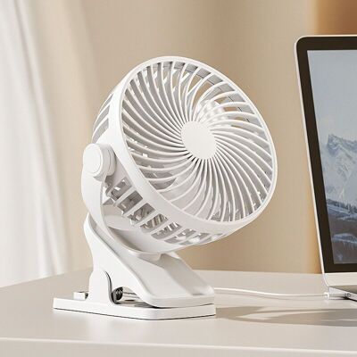 URSUS Ventilatore Da Scrivania Con Clip Usb, Piccolo Ventilatore Portatile Per Esterni Con Clip Per Casa, Ufficio, Dormitorio, Comodino (bianco) URSUS Ventilatore Da Scrivania Con Clip Usb, Piccolo Ventilatore Portatile Per Esterni Con Clip Per Casa, Ufficio, Dormitorio, Comodino (bianco)