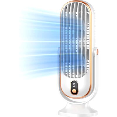 OEM Ventilatore A Torre Per Camera Da Letto, Ventilatore Da Scrivania Portatile Ricaricabile A 5 Velocità, Ventilatore Di Raffreddamento Rotante A 720° Per Ufficio Domestico OEM Ventilatore A Torre Per Camera Da Letto, Ventilatore Da Scrivania Portatile Ricaricabile A 5 Velocità, Ventilatore Di Raffreddamento Rotante A 720° Per Ufficio Domestico