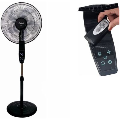 OEM Ventilatore A Piantana Pala 40 Base Rotonda Con Telecomando Larel Sofed OEM Ventilatore A Piantana Pala 40 Base Rotonda Con Telecomando Larel Sofed