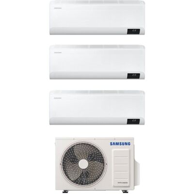 Samsung Condizionatore Trialsplit Cebu Da 9000 + 12000 + 12000 Btu Con Gas R32 Wifi - Samsung Condizionatore Trialsplit Cebu Da 9000 + 12000 + 12000 Btu Con Gas R32 Wifi -