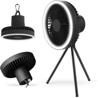 OEM Ventilatore Da Soffitto Portatile Da 7 Pollici Con Luce, 3 Velocità, Treppiede, Luce Led Da 10.000 Mah, Alimentazione Wireless Usb. OEM Ventilatore Da Soffitto Portatile Da 7 Pollici Con Luce, 3 Velocità, Treppiede, Luce Led Da 10.000 Mah, Alimentazione Wireless Usb.