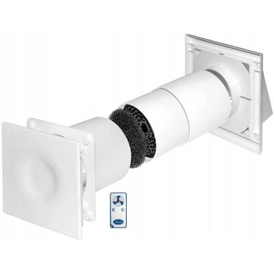 AWENTA Ventilatore Hrv125p Recupero Calore 50 70 M³/h AWENTA Ventilatore Hrv125p Recupero Calore 50 70 M³/h