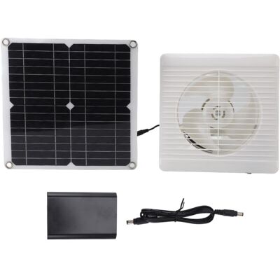 OEM Ventilatore Solare Da 12 W 12 V Cc, Ventilatore Di Scarico Alimentato Da Pannello Solare Per Serra Esterna -crezuo OEM Ventilatore Solare Da 12 W 12 V Cc, Ventilatore Di Scarico Alimentato Da Pannello Solare Per Serra Esterna -crezuo