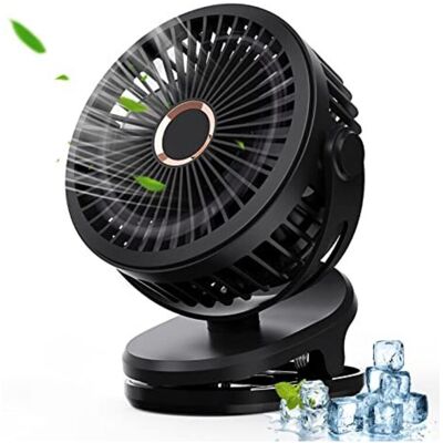 OEM Ventilatore Usb Portatile Da 5000 Mah Con Rotazione A 720° – Mini Ventilatore Da Tavolo Nero Per Passeggini, Viaggi, Campeggio E Uso Interno OEM Ventilatore Usb Portatile Da 5000 Mah Con Rotazione A 720° – Mini Ventilatore Da Tavolo Nero Per Passeggini, Viaggi, Campeggio E Uso Interno