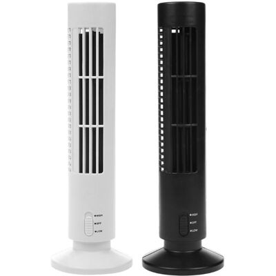 OEM Ventilatore Verticale Portatile Senza Pale - Mini Condizionatore D'Aria Da Tavolo Usb - Raffrescatore D'Aria Per Casa E Ufficio - 2 Velocità Regolabili - Abs, Altezza 33 Cm OEM Ventilatore Verticale Portatile Senza Pale - Mini Condizionatore D'Aria Da Tavolo Usb - Raffrescatore D'Aria Per Casa E Ufficio - 2 Velocità Regolabili - Abs, Altezza 33 Cm
