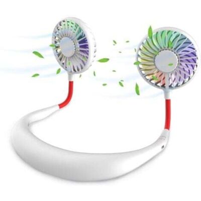 OEM Mini Ventilatore Da Collo Portatile, A Mani Libere, Ricaricabile, Portatile, Ventilatore Da Scrivania, Ventilatore A Collana Con Doppia Testina Di Ventilazione OEM Mini Ventilatore Da Collo Portatile, A Mani Libere, Ricaricabile, Portatile, Ventilatore Da Scrivania, Ventilatore A Collana Con Doppia Testina Di Ventilazione