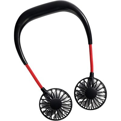 OEM Ventilatore Portatile A Mani Libere Da Indossare Intorno Al Collo, Doppio Ventilatore Ricaricabile Tramite Usb, Mini Condizionatore/raffrescatore D'Aria Per La Camera Da Letto OEM Ventilatore Portatile A Mani Libere Da Indossare Intorno Al Collo, Doppio Ventilatore Ricaricabile Tramite Usb, Mini Condizionatore/raffrescatore D'Aria Per La Camera Da Letto
