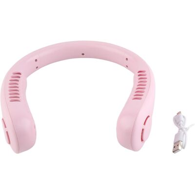 OEM Ventilatore Da Collo Usb A 3 Velocità, Silenzioso, Ricaricabile, Senza Pale, Con Batteria A Lunga Durata, Portatile, Ideale Per Lo Shopping, I Viaggi E Le Attività All'aperto (rosa). OEM Ventilatore Da Collo Usb A 3 Velocità, Silenzioso, Ricaricabile, Senza Pale, Con Batteria A Lunga Durata, Portatile, Ideale Per Lo Shopping, I Viaggi E Le Attività All'aperto (rosa).