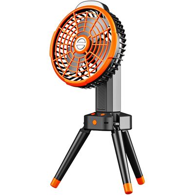 OEM Ventilatore Da Campeggio 2 En 1 Con Lampada Led, Multifunzione, 4 Velocità, Ricaricabile (treppied) OEM Ventilatore Da Campeggio 2 En 1 Con Lampada Led, Multifunzione, 4 Velocità, Ricaricabile (treppied)