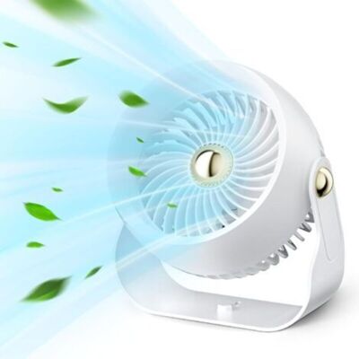 OEM Petit Ventilateur De Bureau Portable Rechargeable Avec 4 Vitesses Et Minuterie Pour Chambre, Dortoir, Bureau, Angle Réglable À 270° OEM Petit Ventilateur De Bureau Portable Rechargeable Avec 4 Vitesses Et Minuterie Pour Chambre, Dortoir, Bureau, Angle Réglable À 270°