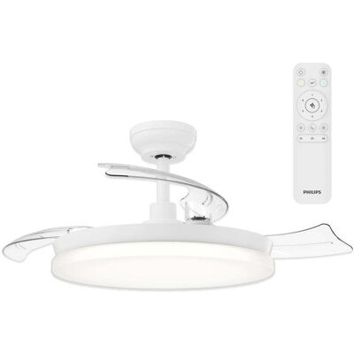 Philips Led Solr Ventilatore Da Soffitto 32 W Con Telecomando, Dimmerabile Philips Led Solr Ventilatore Da Soffitto 32 W Con Telecomando, Dimmerabile