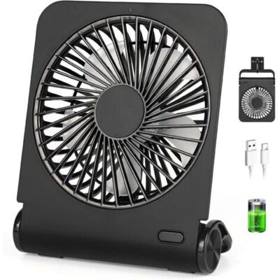 OEM Mini Ventilatore Ricaricabile Con 4 Velocità, Ultra Silenzioso, Piccolo Ventilatore Da Scrivania, Regolabile Fino A 220°, Adatto Per Uso Interno Ed Esterno OEM Mini Ventilatore Ricaricabile Con 4 Velocità, Ultra Silenzioso, Piccolo Ventilatore Da Scrivania, Regolabile Fino A 220°, Adatto Per Uso Interno Ed Esterno