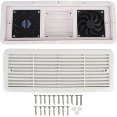 OEM Sistema Di Ventilazione A Doppia Ventola Di Raffreddamento Per Camper, Barche, Roulotte, Campeggio E Yacht. OEM Sistema Di Ventilazione A Doppia Ventola Di Raffreddamento Per Camper, Barche, Roulotte, Campeggio E Yacht.