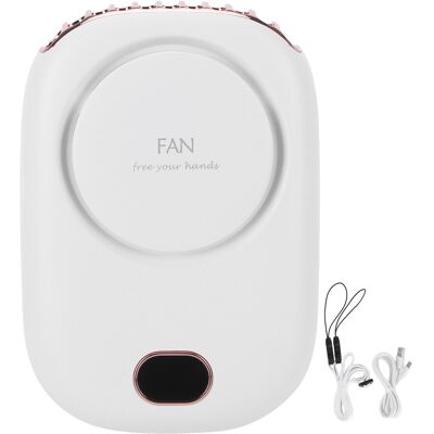 OEM Mini Ventilatore Elettrico Portatile, Ricaricabile Tramite Usb, Da Appendere Al Collo, Senza Pale, Ideale Per Sport All'aria Aperta E Viaggi (bianco) OEM Mini Ventilatore Elettrico Portatile, Ricaricabile Tramite Usb, Da Appendere Al Collo, Senza Pale, Ideale Per Sport All'aria Aperta E Viaggi (bianco)