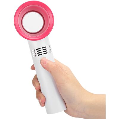 OEM Mini Ventilatore Portatile Senza Pale, Ricaricabile Tramite Usb, Ideale Per Uso Domestico E Esterno (bianco) OEM Mini Ventilatore Portatile Senza Pale, Ricaricabile Tramite Usb, Ideale Per Uso Domestico E Esterno (bianco)