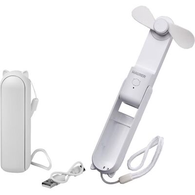 MAURER Ventilatore Mini Portatile """sakura""" Batteria Ricaricabile MAURER Ventilatore Mini Portatile """sakura""" Batteria Ricaricabile