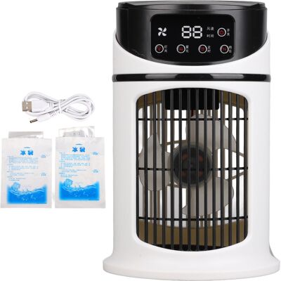 YOTOWN Mini Condizionatore Portatile – Raffrescatore D'Aria – Mobile Multifunzionale – Ventilatore Ad Acqua – Ufficio/casa YOTOWN Mini Condizionatore Portatile – Raffrescatore D'Aria – Mobile Multifunzionale – Ventilatore Ad Acqua – Ufficio/casa